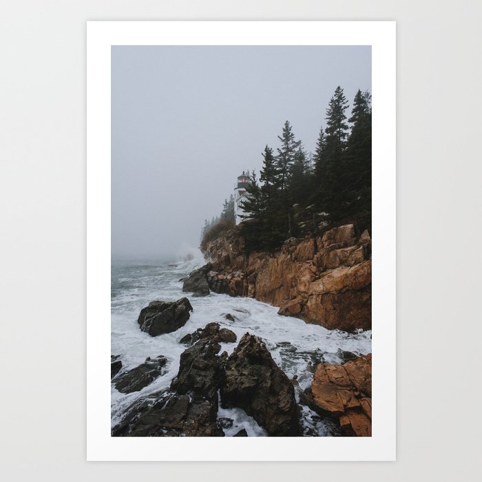 Bass Harbor, Maine Art Print