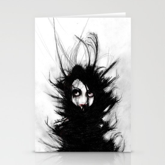 Coiling and Wrestling. Dreaming of You Stationery Cards