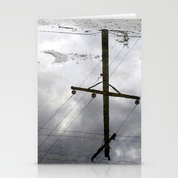 Reflections on Perpendicular Lines Stationery Cards