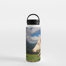 Two Brown Cows Mountain View Tyrolean Water Bottle