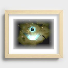 As Seen From Space Recessed Framed Print