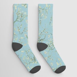 Original Van Gogh Almond Blossoms - Seamless Pattern Socks