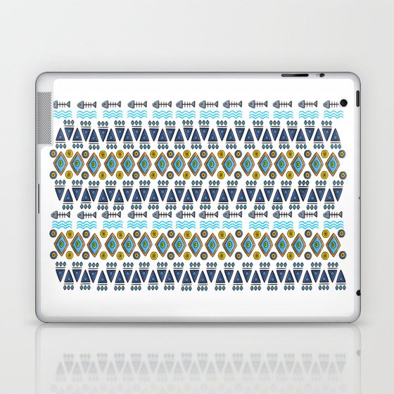 Nubian Pattern Laptop & iPad Skin