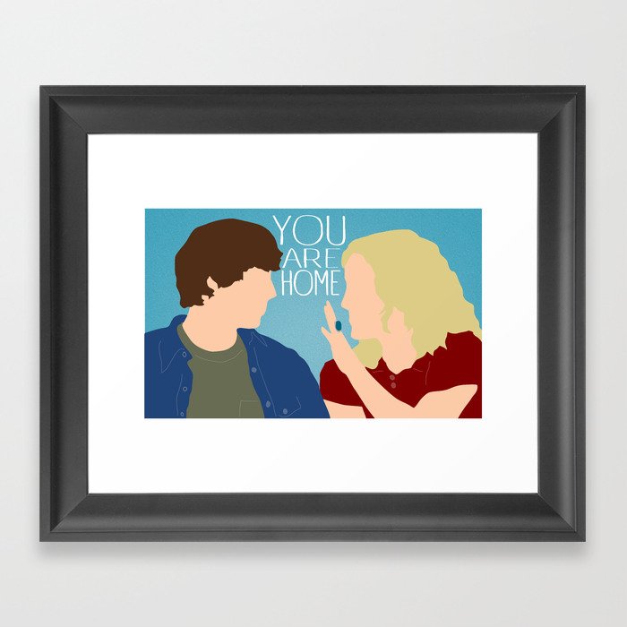 Almost Famous "You Are Home" Framed Art Print