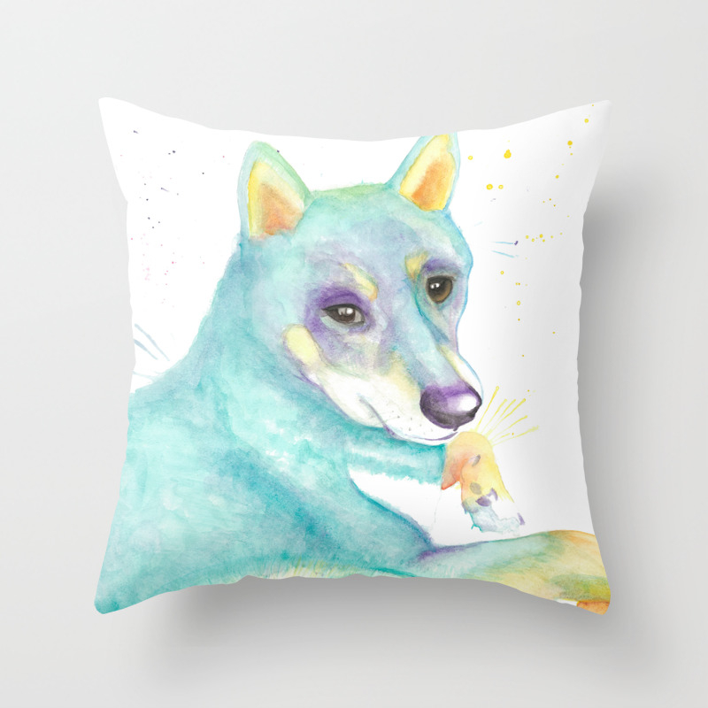 shiba inu pillow