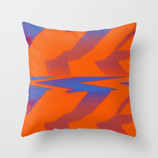 Digital Died/TigerPower Throw Pillow