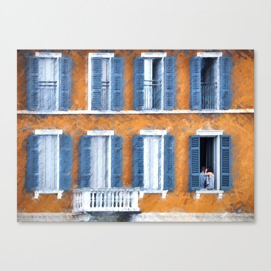 Look Through Any Window Canvas Print