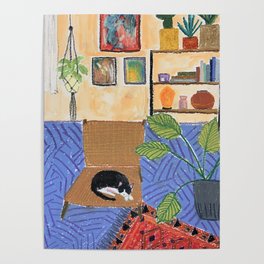 Cozy afternoon Poster