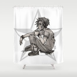 Downtime Shower Curtain