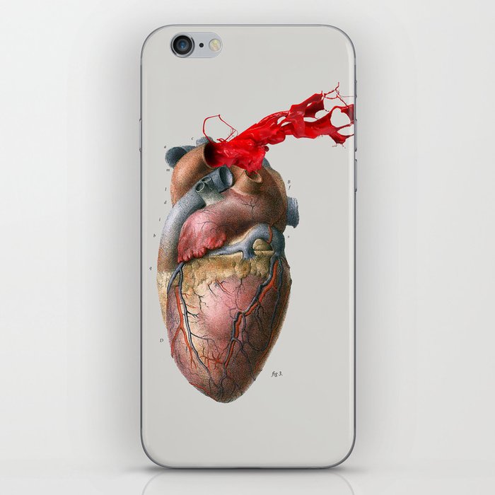 Broken Heart - Fig. 3 iPhone Skin
