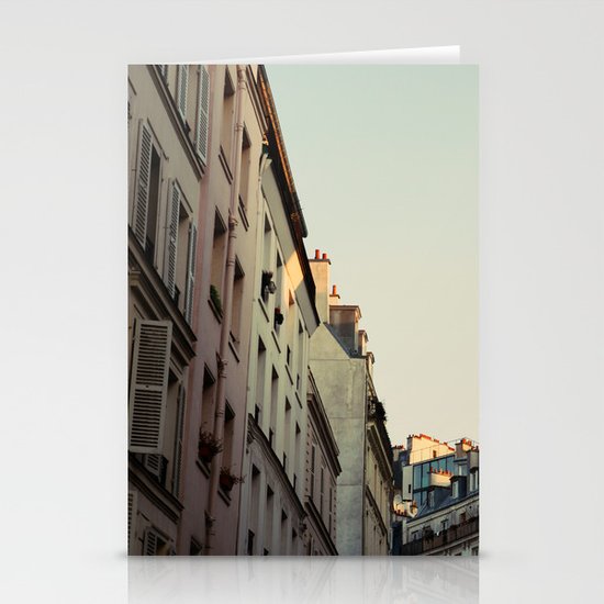 Pastel Paris Stationery Cards