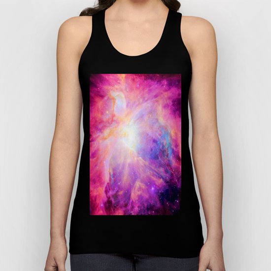 Pink Purple Orion NebulA Unisex Tank Top