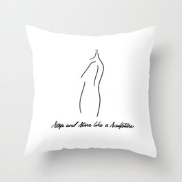 Admire Throw Pillow