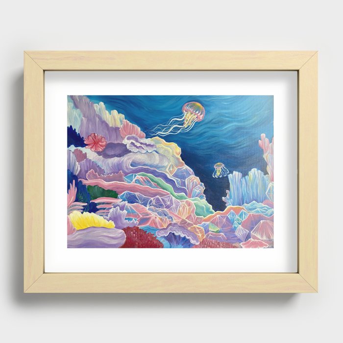 Medusa Reef Recessed Framed Print