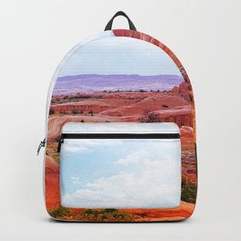 southwest desert glow up tint landscape art nature photography Backpack