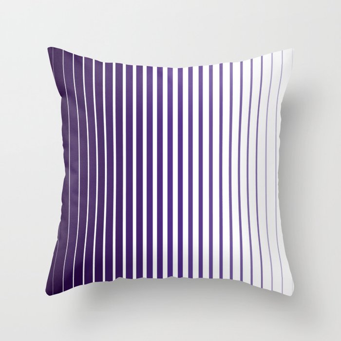 Pur-Plexed - Purples  Throw Pillow