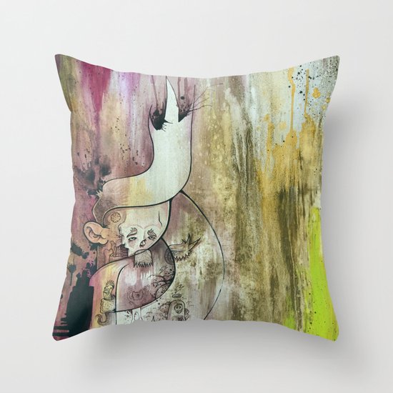 Purple Heart In Times of Peace Throw Pillow