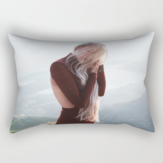 The view Rectangular Pillow