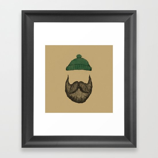 The Logger Framed Art Print