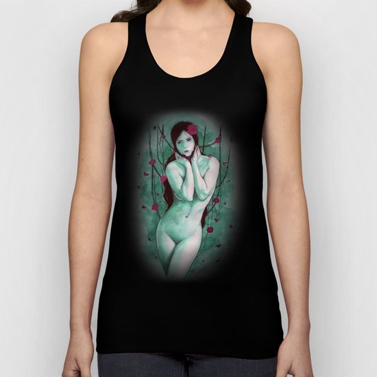 The Sad Lady Unisex Tank Top
