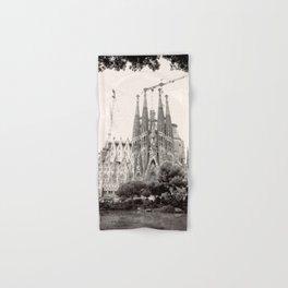 Sagrada Familia in Barcelona Hand & Bath Towel