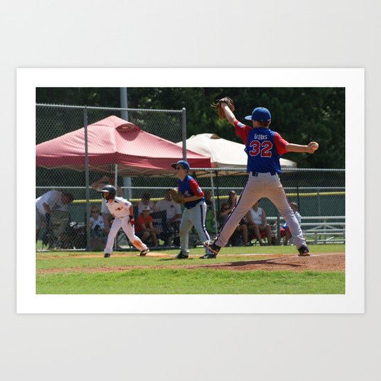 Little League 2012 State Championship Art Print