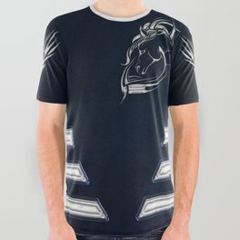 Bomb's Away Horsey All Over Graphic Tee