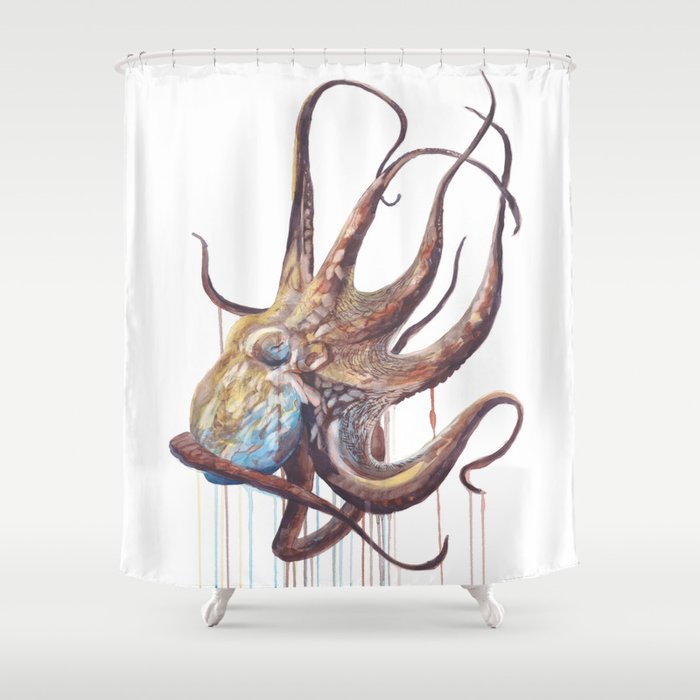 He'e - Octopus Shower Curtain