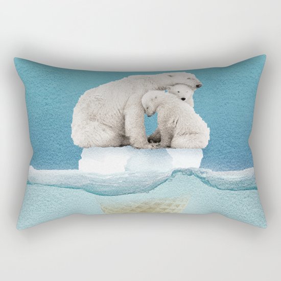 polar ice cream cap 02 Rectangular Pillow