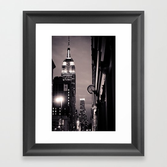 What time is it? Framed Art Print