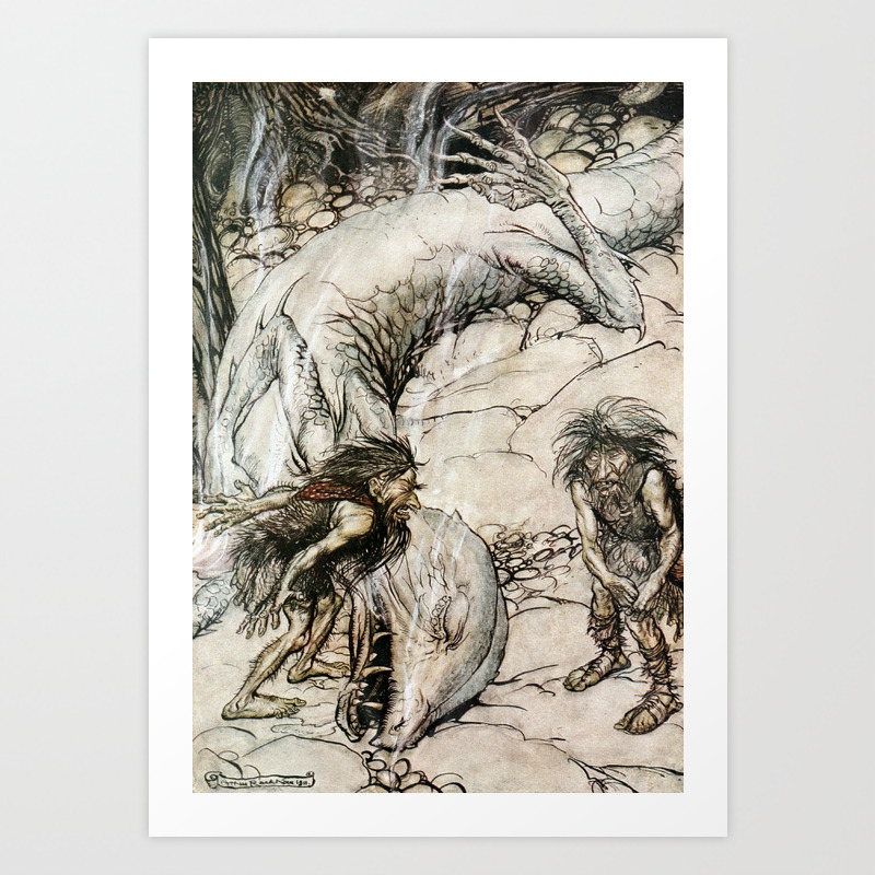 Arthur Rackham Siegfried And The Twilight Of The Gods 1911