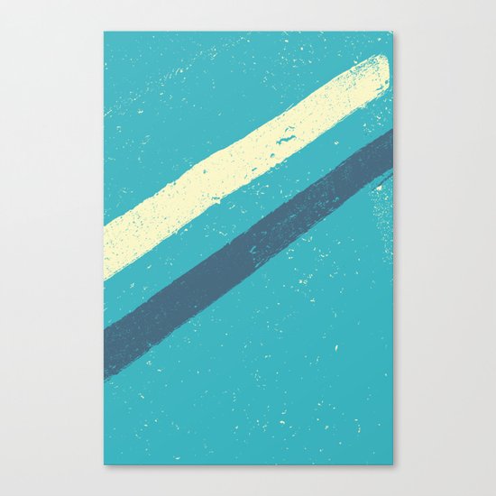 STREET SLANG / Stripes 2 Canvas Print