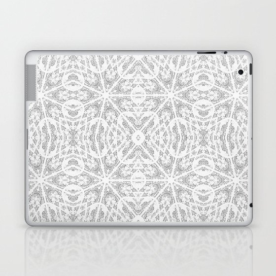 Pattern Grey / Gray Laptop & iPad Skin