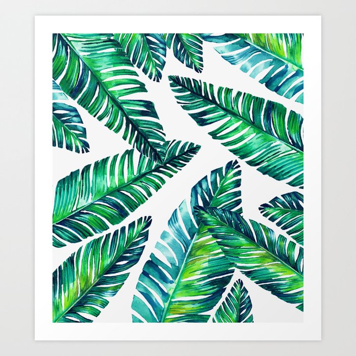Live tropical I Art Print
