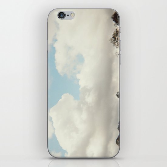 clouds and trees iPhone & iPod Skin