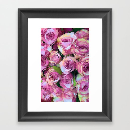 Gypsy Roses Framed Art Print