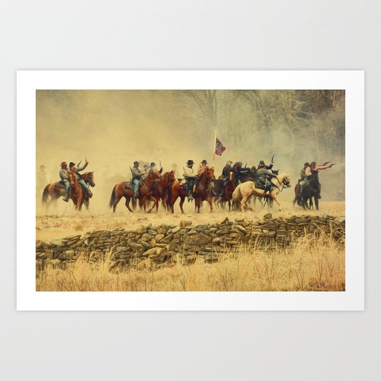 Under Attack Art Print