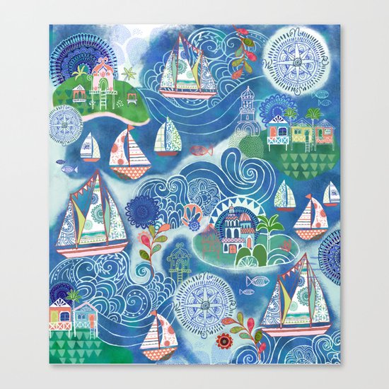 Dream Boats Canvas Print