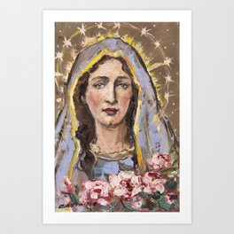 Nativity of Mary Art Print