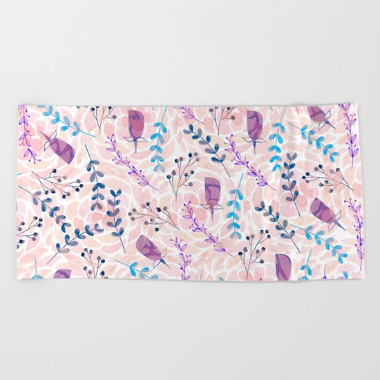 pattern 62 Beach Towel