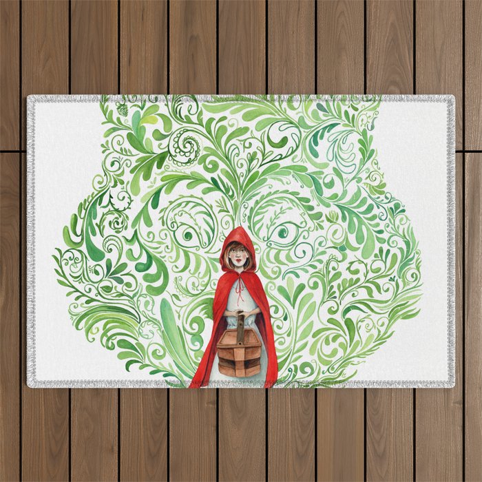 Red Riding Hood Outdoor Rug