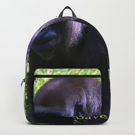 GORILLA - Silverback Backpack | Fauna, Silverback, Wildlife, Nature, Monkeys, Blackback, Animallover, Savethemonkeys, Monkeyface, Color 