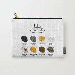 Cat Loaf Flavors Carry-All Pouch