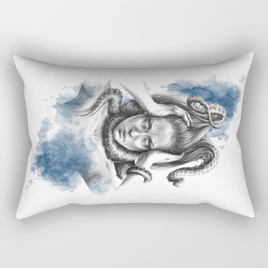 Nothing kills me like my mind Rectangular Pillow