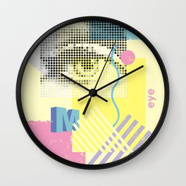 Marylin Wall Clock | Monroe, Marilyn, Eye, Graphicdesign, Pop, Abstract, Popicon, Sexsymbol, Composition, Pop Art 