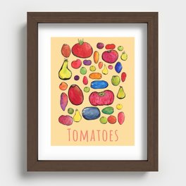 Tomatoes Recessed Framed Print