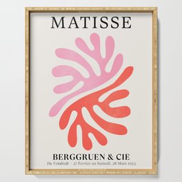Star Leaves: Matisse Color Series | Mid-Century Edition Serving Tray
