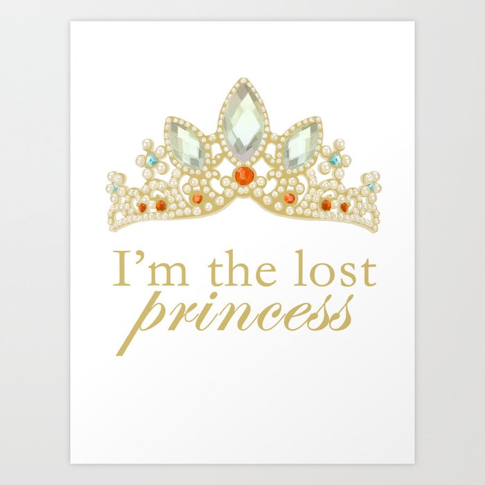 The Lost Princess Art Print