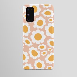 Retro Psychedelic Flowers Android Case