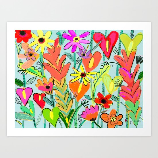 Wild Garden Art Print